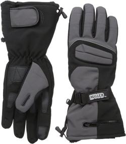 img 1 attached to Hugger Glove Company Gauntlet Snowmobile Men's Gloves & Mittens: Essential Accessories for Ultimate Protection