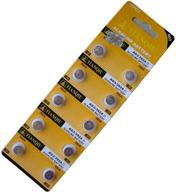 tianqiu 10pcs sr41sw alkaline battery logo