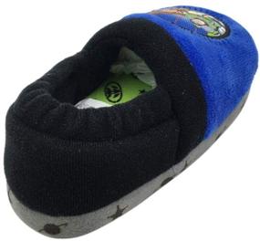 img 1 attached to Disney Little Story Plush Slipper Boys' Shoes