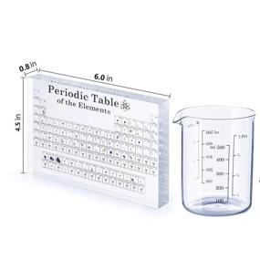 img 1 attached to 🧪 Acrylic Learning Kit: Remarkable Periodic Elements