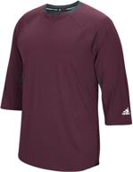 адидас fielders choice sleeve henley мужская одежда и рубашки логотип