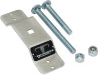🚚 pit posse usa-made spare tire mount kit - trailer carrier holder bracket for enclosed cargo, wall mount aluminum - universal fit to organize and optimize storage space logo