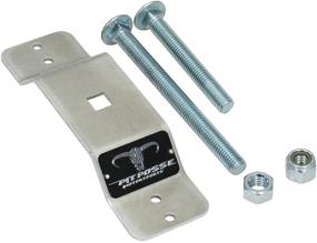 img 4 attached to 🚚 Pit Posse USA-Made Spare Tire Mount Kit - Trailer Carrier Holder Bracket for Enclosed Cargo, Wall Mount Aluminum - Universal Fit to Organize and Optimize Storage Space