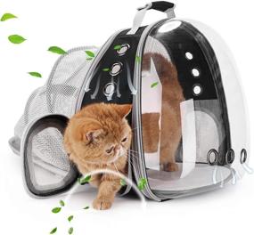 img 3 attached to Lollimeow Backpack Airline Approved Designed Black Expandable