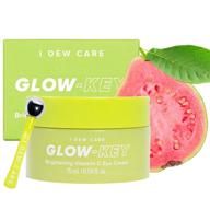 крем для глаз i dew care glow-key с аппликатором, сыворотка для глаз с витамином с от темных кругов и отечности, корейское средство по уходу за кожей – веганское, не содержит жестокости, глютена и парабенов логотип