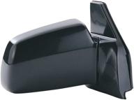 🚗 69003s suzuki sidekick 2 door passenger side mirror - fit system, black, foldaway, manual logo