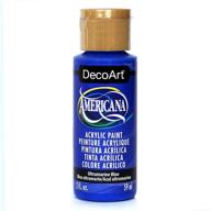 decoart americana acrylic paint: ultra marine, 2 oz, ultramarine blue - premium quality and versatility for artists logo
