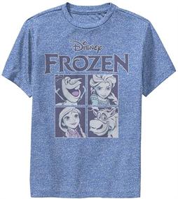 img 1 attached to ❄️ Детская футболка Disney Frozen с льдинками на груди для мальчиков.