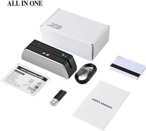 img 1 attached to 🔌 X6 Mini USB 3 Magnetic VIP Card Reader Writer Encoder - No Bluetooth