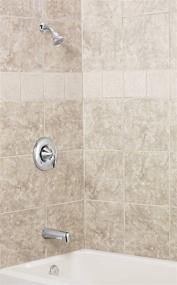 img 2 attached to 🚿 Moen T2131BN Eva Posi-Temp Tub/Shower Valve Trim Kit with Brushed Nickel Finish - Valve Required