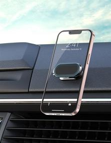 img 3 attached to Car【Upgrade Magnetic Adjustable Dashboard Smartphones
