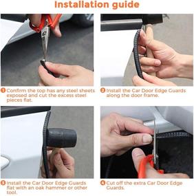 img 2 attached to MeiBoAll Rubber Protector Protection Anti Collision Interior Accessories