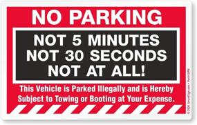 img 3 attached to Parking Minutes Seconds Removable MyParkingPermit