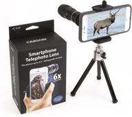 📷 enhance your smartphone photography with carson hookupz universal digiscoping adapter and telephoto lens monocular - ic-918 logo