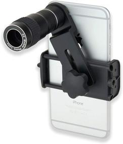 img 1 attached to 📷 Enhance Your Smartphone Photography with Carson HookUpz Universal Digiscoping Adapter and Telephoto Lens Monocular - IC-918