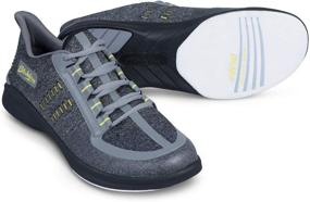 img 4 attached to 🎳 Bowl in Style with Strikeforce Blaze Grey Yellow Bowling Shoes