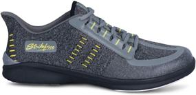 img 2 attached to 🎳 Bowl in Style with Strikeforce Blaze Grey Yellow Bowling Shoes