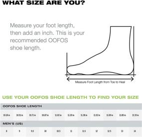 img 2 attached to OOFOS OOmg Fibre Shoe Black: Ultimate Comfort and Style in Black-Fibre Footwear