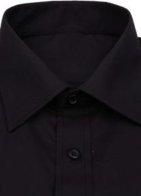 img 3 attached to Discover Stylish J VER French Shirts with Regular Cufflink - A Perfect Choice for Men's Clothing