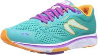 newton running gravity jade purple logo