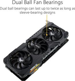 img 1 attached to 🔥 ASUS TUF Gaming NVIDIA GeForce RTX 3060 OC Edition Graphics Card - Premium Gaming Experience with PCIe 4.0, 12GB GDDR6, HDMI 2.1, DisplayPort 1.4a & Military-Grade Certification