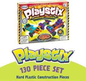 img 3 attached to 🚗 Rev Up Your Imagination with Popular Playthings Playstix Vehicle Pieces!