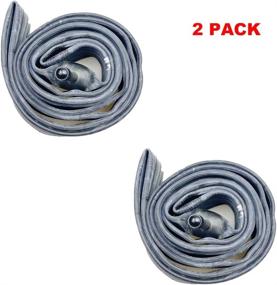 img 2 attached to 🚲 ZUKKA Bike Tubes, 2-Pack Inner Tubes (16"/20"/24"/26"/27.5"/29"/700C) for MTB Mountain Road Bicycle Replacement - Compatible with Schrader & Presta Valve