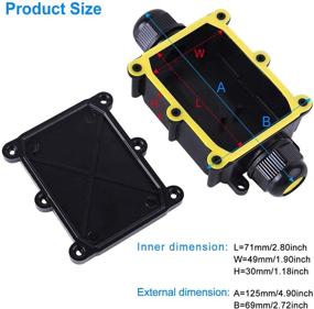 img 1 attached to Junction Waterproof Connector: Ultimate Electrical Protection Solution