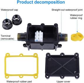 img 3 attached to Junction Waterproof Connector: Ultimate Electrical Protection Solution