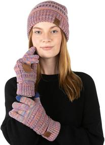 img 4 attached to 🧤 Stay Warm and Stylish with EGH2 N32 Beanie Lined Glove Set - Perfect for Boys' Cold Weather Accessories