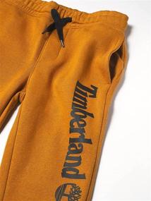 img 2 attached to 👖 Timberland Medium Boys' Clothing: Fleece Jogger Sweatpants
