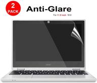🖥️ 11.6” laptop screen protector compatible with acer chromebook r11, asus chromebook 11.6”, samsung chromebook 3 11.6”, dell chromebook, hp chromebook x360 g2, g3, g4, g5, g6ee, and lenovo chromebook 11.6 logo