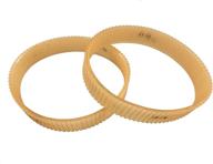 🔀 ro6g planer drive belt 429962-08 - the perfect replacement for dewal dw734, dw733, dw734r planers - 9 ribs, 2 pack logo