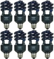 sunlite spiral energy saving blacklight light bulbs in compact fluorescent bulbs logo