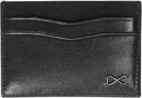 img 1 attached to Trafalgar Leather Traveler Passcase Wallet - Men's Wallet with Card Cases and Money Organizers