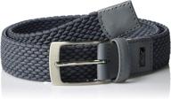 👔 men's accessories for belts: greg norman heather elastic stretch logo