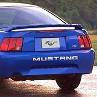 mustang bumper enhancement letters 99 04 logo