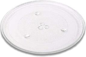 img 4 attached to 🍽️ Universal-Fit 9.6'' Microwave Glass Plate: Replacement Tray for Magic Chef, LG, Samsung, Kenmore, Hotpoint, Panasonic, GE, Westinghouse – Dishwasher Safe