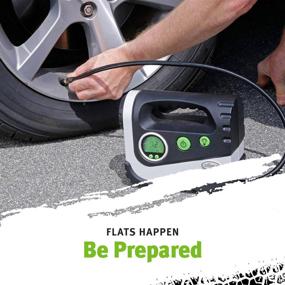 img 1 attached to 🚗 Rugged Digital Tire Inflator by Slime