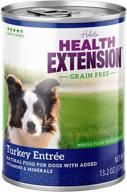 nutritious health extension grain free turkey entree 5.5-ounces: a wholesome choice for your cat's well-being logo