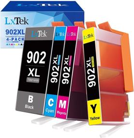 img 4 attached to Картридж для чернил LxTek совместимый с 902XL замена для HP 902 XL - идеально подходит для принтеров Officejet 6978, 6968, 6962 и 6958 (4 шт.)