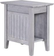 driftwood nantucket chair 🪑 side table by atlantic furniture logo