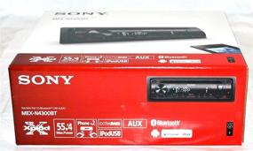 img 1 attached to 🚗 Sony MEX-N4300BT Автомагнитола с двойным Bluetooth и голосовым управлением, CD/MP3, AM/FM радио, USB, AUX, Pandora, Spotify, iHeartRadio, управлением Siri и Android