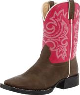 детские ботинки durango little western boot brown. логотип