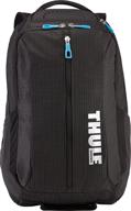 🎒 black thule crossover 25l laptop backpack logo