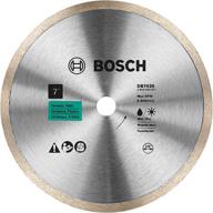 🔪 bosch db743s 7-inch continuous rim diamond blade: superior cutting performance for precision work logo