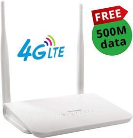 img 4 attached to 🚀 Explore Faster Internet Connections with TUOSHI Unlocked Slot 300Mbps Router – Offering Hotspot & Networking Support