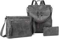 fashion backpack purses anti theft travel women's handbags & wallets in fashion backpacks logo