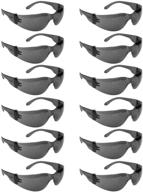 🕶️ enhanced safety glasses: tinted with anti-scratch resistance logo