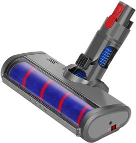 img 4 attached to 🔦 Dyson V7 V8 V10 V11 Soft Roller Cleaner Head with LED Headlights by FUNTECK